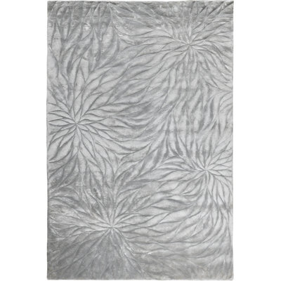 Hibiki Silver Area Rug