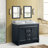 Rouleau 49 " W Freestanding Standard Free Standing Single Double Vanity Bathroom Vanity With Granite Top-1114845421