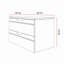 60mm Single Bathroom Vanity with Ceramic Basin