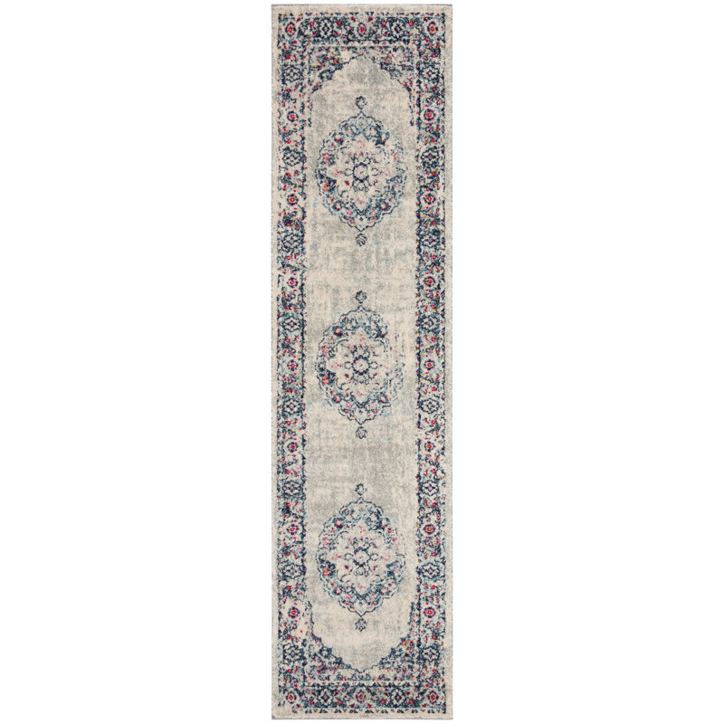 Ashburn Oriental Area Rug, Runner 61 x 244 cm