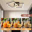 Avaeyah Modern Geometric LED Flush Mount — Adjustable Dual-Square Ceiling Light-1962706154