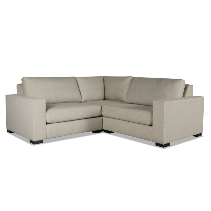 Seda Upholstered Sectional Symmetrical, Off White Revolution®, 33" H x 83" W x 83" D