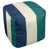 Bleu marine / crème / vert