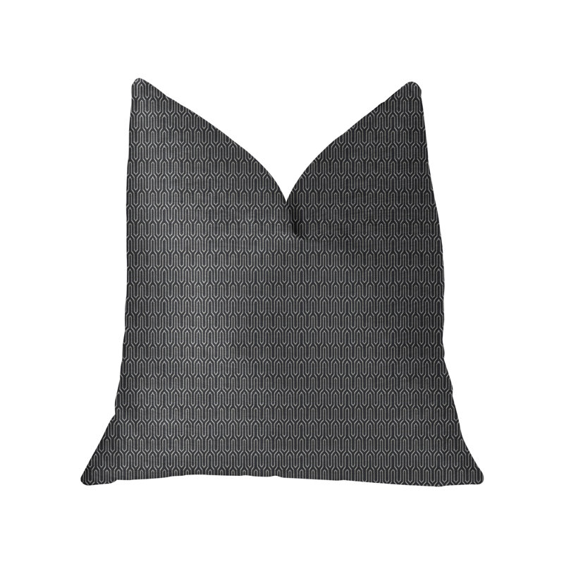 Coussin décoratif luxueuse flare de Milan, 12 po x 20 po
