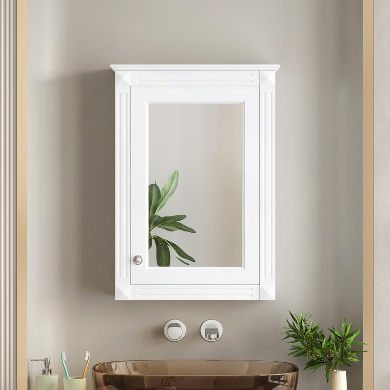 Armoire de rangement murale empilable, Blanc