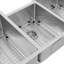 DuraSnow® ZLINE 45" Breckenridge Undermount Triple Bowl Fingerprint Resistant Stainless Steel Kitchen Sink with Bottom Grid-974057329