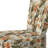 Tropical Greens Warm Earth Tones - Upholstered Coastal Side Chair, Green Accent Chair