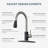 FORIOUS Pull Down Single Handle Kitchen Faucet with Accessories-62467306