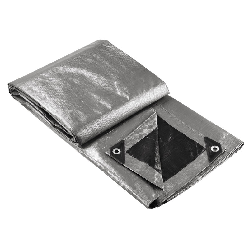  Toile résistante réversible avec œillets Yescom 10-Mil Tarp, 10 pi x 12 po