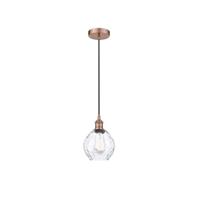 Luminaire suspendu simple à 1 lumière Oceanne