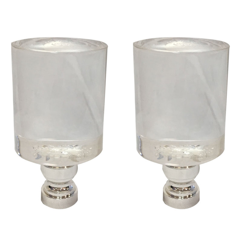 Short Cylinder Lamp Finial