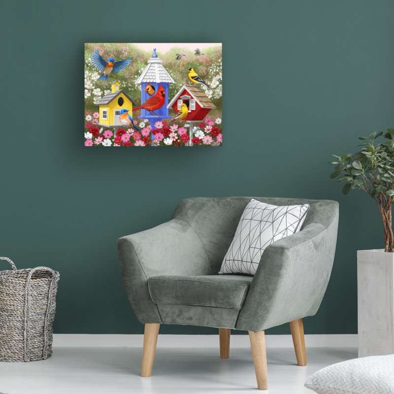 Art sur toile, couleurs de bolognaise, forêt primaire, H 24 po x l 32 po