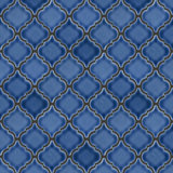 Hudson Tangier 2" x 2" Porcelain Arabesque Mosaic Wall & Floor Tile