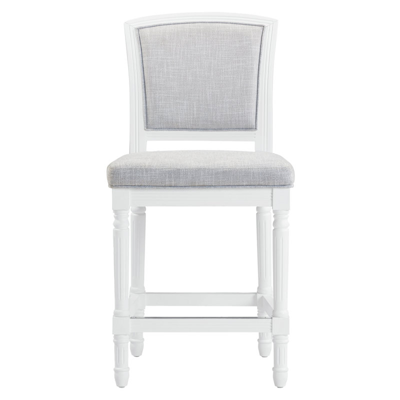 Tabouret de bar blanc 26 po Style