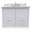 Ensemble de meuble-lavabo mural simple 31 po Crumley-27808934