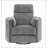 Sagen Charcoal Chenille  Glider Recliner with Swivel-682981450