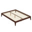 Structure de lit plateforme en bois de bambou massif-587884508