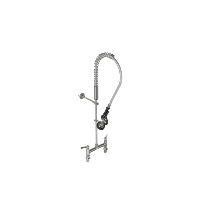 Double Hole Deck Mount Pre Rinse Unit