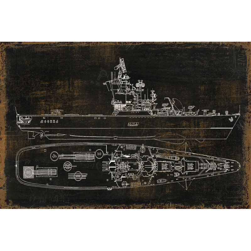 Old 11 - Wrapped Canvas Print, 30cm H x 46cm W x 3.8cm D