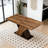 X Shaped Design Dining Table
