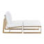 Méridienne d'extérieur avec repose-pieds Elle Decor Mirabelle-29308848