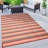 Striped Orange/Red Outdoor Area Rug-1640741516-1617558287
