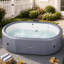 Garden Sanctuary Polyvinyl Chloride (PVC) Round Standard (Hardwired) Hot Tub