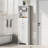 Versatile Tall Storage Cabinet With Multiple Compartments For Various Spaces-1407706971