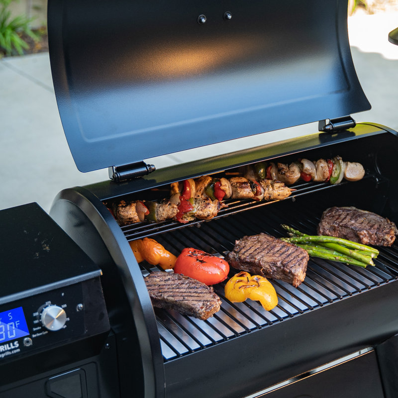 Z GRILLS Fumoir à granules de 459 po² avec sonde à viande pour les grillades en famille