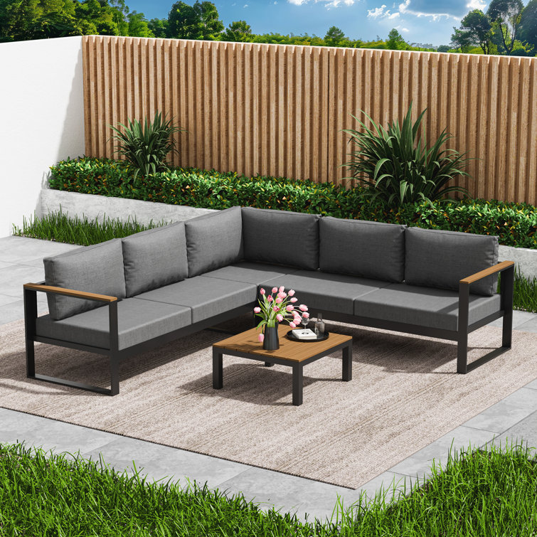 Corsairs 550 - Person Modular Patio Conversation Sets with Cushions