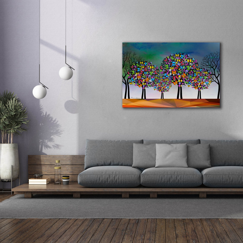 «Mark Tree» par Mark Ashkenazi, H 40 po x l 60 po x P 1,5 po
