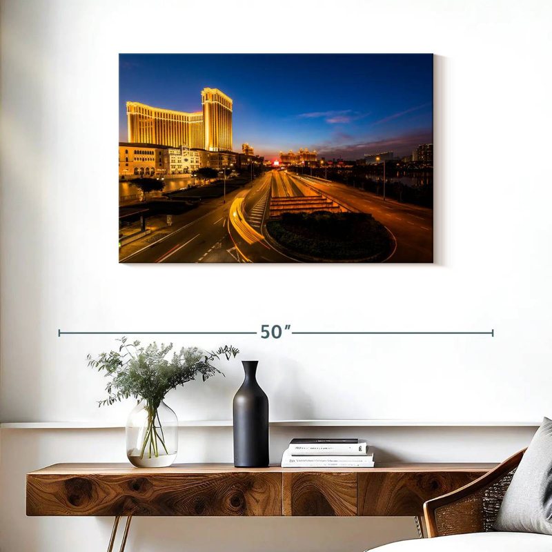 Macau, 24" H x 36" W