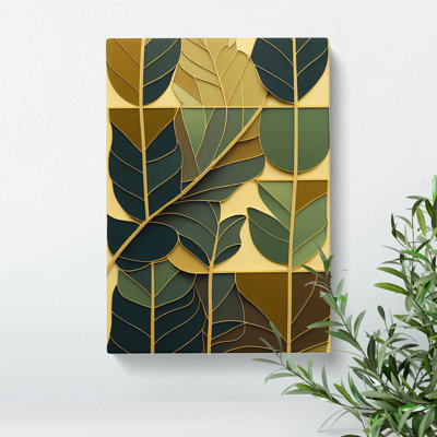 Leaves Art - Wrapped Canvas Print
