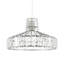19cm H Metal Novelty Pendant Shade ( No Direct Attachment Method ) in Silver