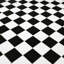 Carreau de mosaïque de plancher et de mur en porcelaine mate 8 po x 16 po Domino