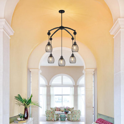 Dining Room Light Fixture/Chandelier Over Table, Kitchen Island Lighting, Hanging For Farmhouse Linear Chandeliers, Rustic Ceiling Pendant Lights, For Living Room, Bedroom, Foyer