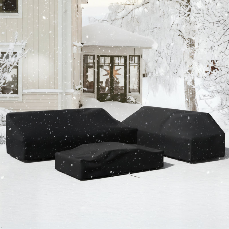 Housses 600D imperméables pour meubles de patio