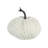 Chenille Weighted Pumpkin with Realistic Stem