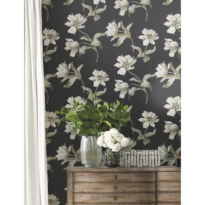 Large Parrot Tulip Peel & Stick Floral Roll