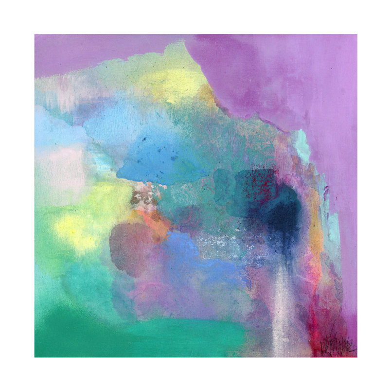 Art sur toile au sommet de bolle Wyanne, H 14 po x l 14 po