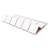 Cube 2" x 2" White Matte Porcelain Wall & Floor Tile