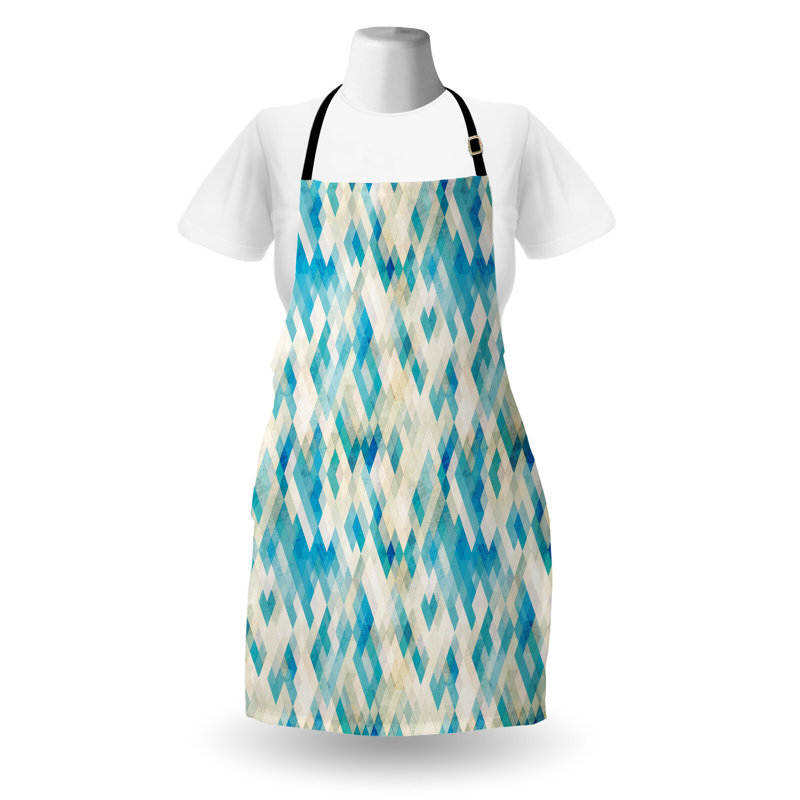 Geometric Bib Apron