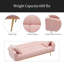 69 Inch Sofa Bed With Adjustable Teddy Sofa For Small Space Living Room And Bedroom-26933733