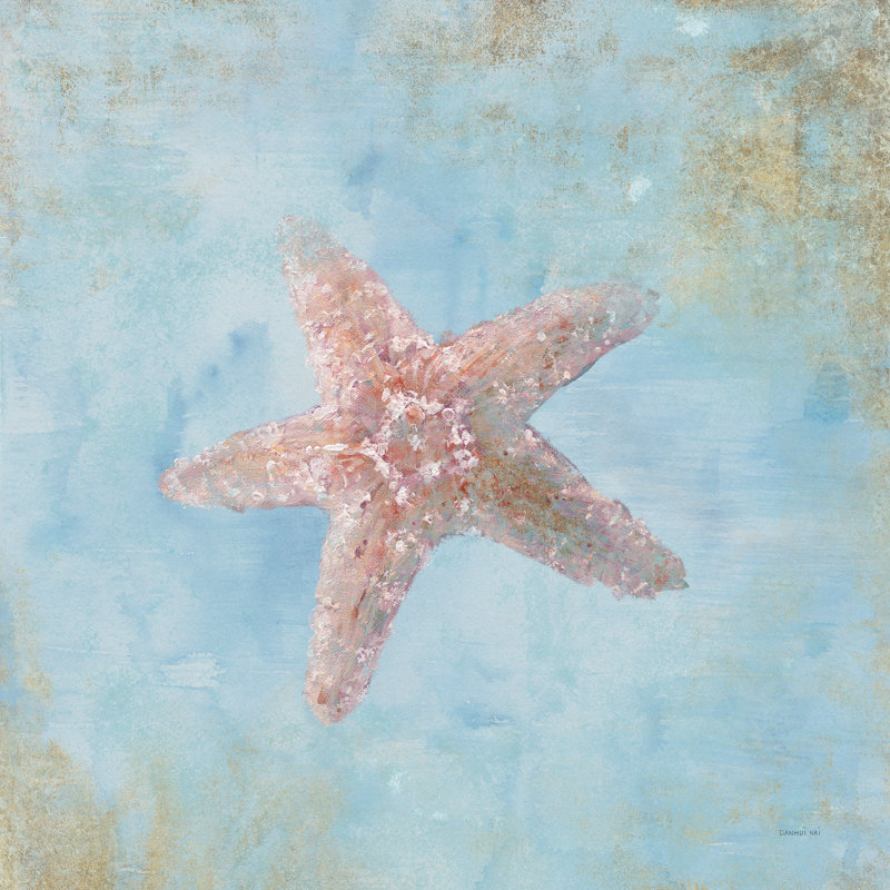 Treasures From The Sea IV by Danhui Nai - Wrapped Canvas Painting, 51cm H x 51cm W