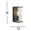 Holker 27cm H Outdoor Bulkhead Light