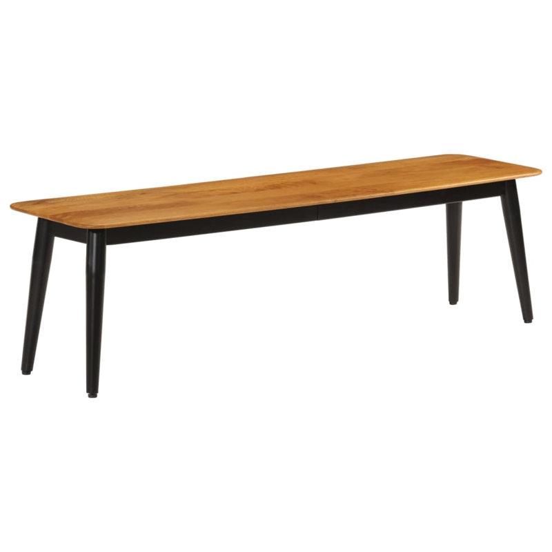 Addieville Solid Wood Bench