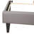 Charming Full Bed With Subtle Light Grey Finish