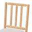 Balin & pari Clarington - Chaise d'appoint en bois avec assise rembourrée et dossier à broche, brun naturel Clarington-1111567625