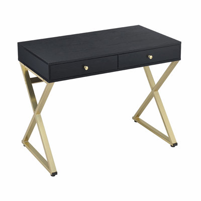 Genoveva Metal Base Secretary Desk