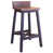 Black Solid Wood selected